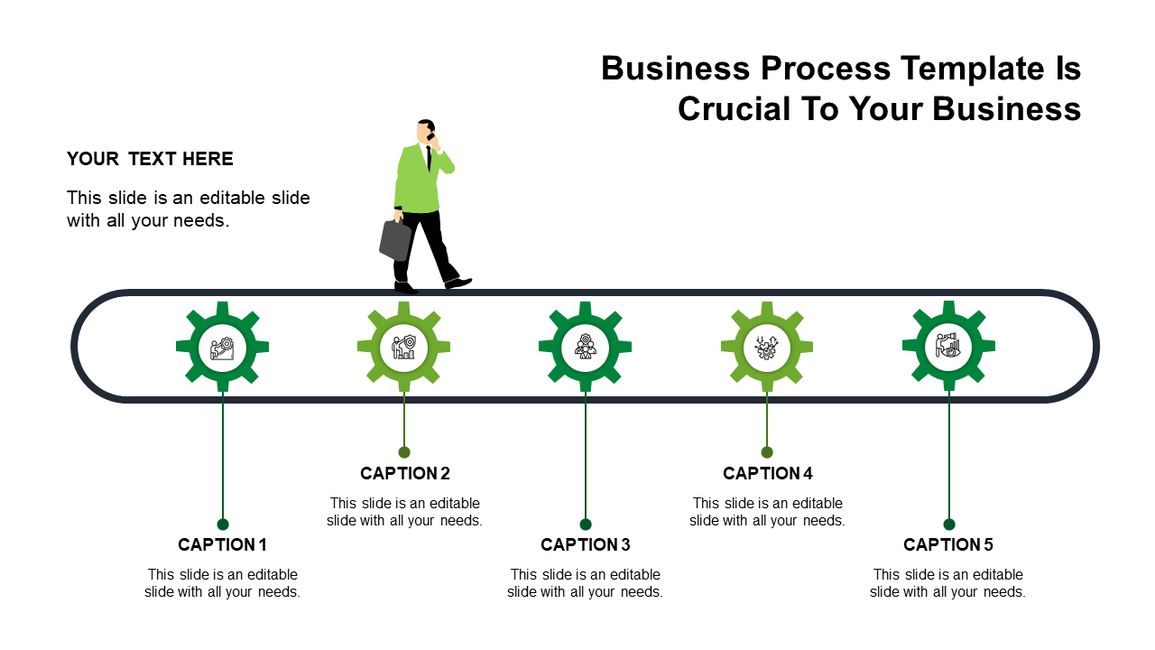 business process powerpoint-green-5